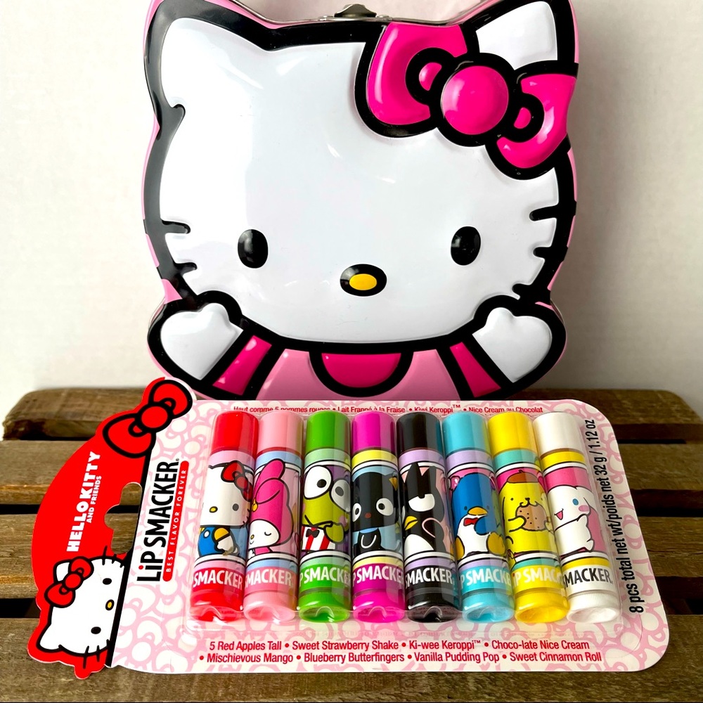 ⭐️Host Pick⭐️HELLO KITTY & FRIENDS 8- Piece Lip Balm Set
